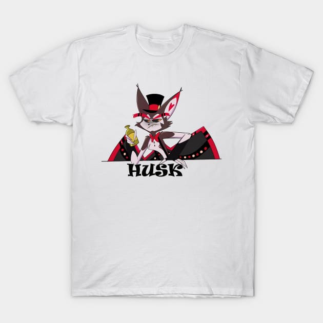 Husk Hazbin Hotel T-Shirt by KINGShut